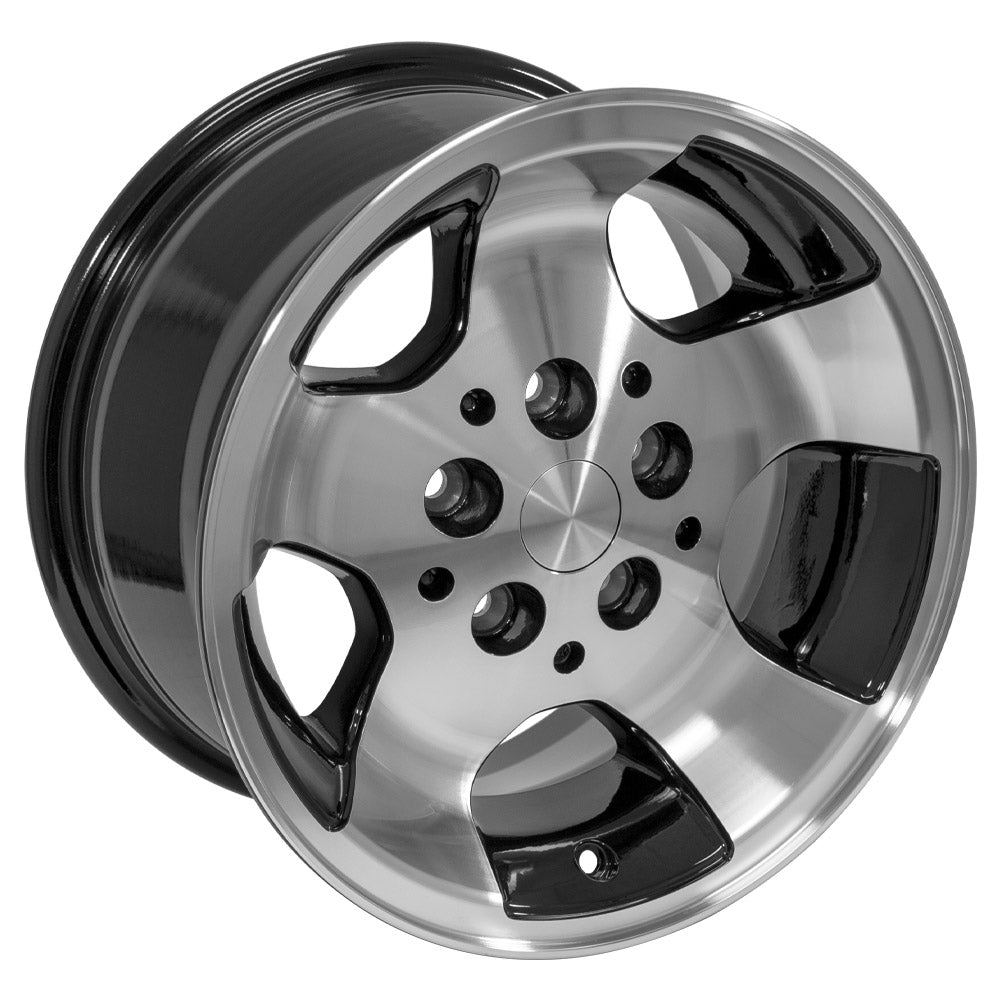 OE Wheels JP08-15080-5450-25MB 15" Replica JP08 fits Jeep Wrangler 15x8 Machined