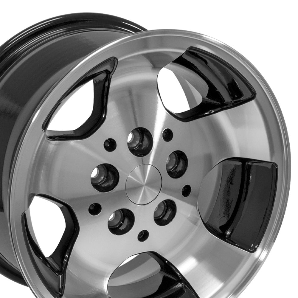 OE Wheels JP08-15080-5450-25MB 15" Replica JP08 fits Jeep Wrangler 15x8 Machined