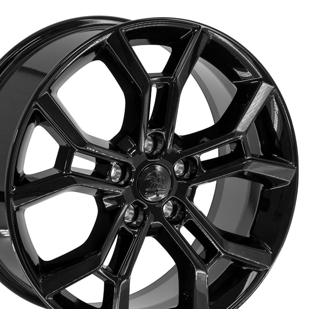 OE Wheels JP29-20085-5500-50B 20" Replica fits Jeep Grand Cherokee 20x8.5 Black