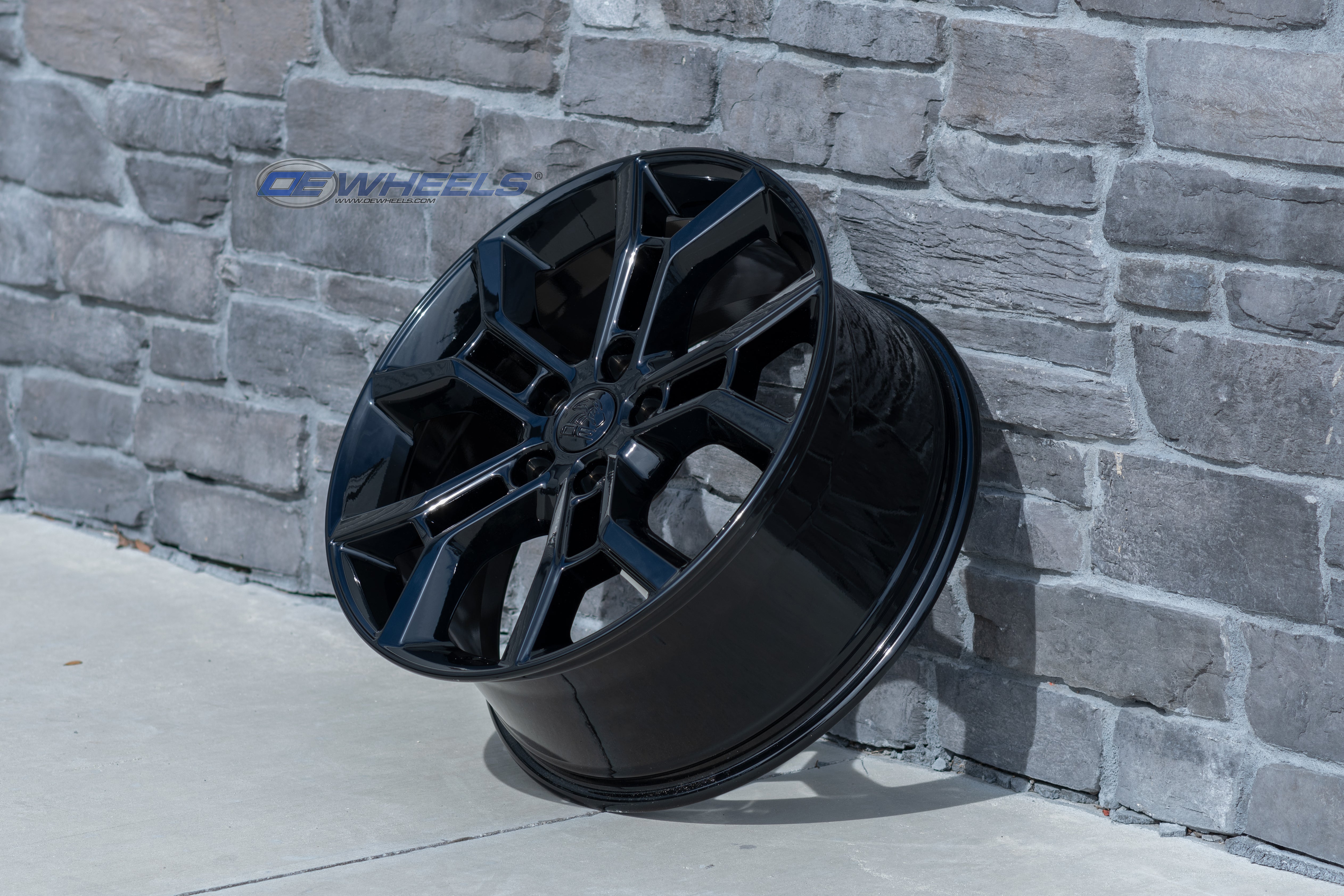 OE Wheels JP29-20085-5500-50B 20" Replica fits Jeep Grand Cherokee 20x8.5 Black
