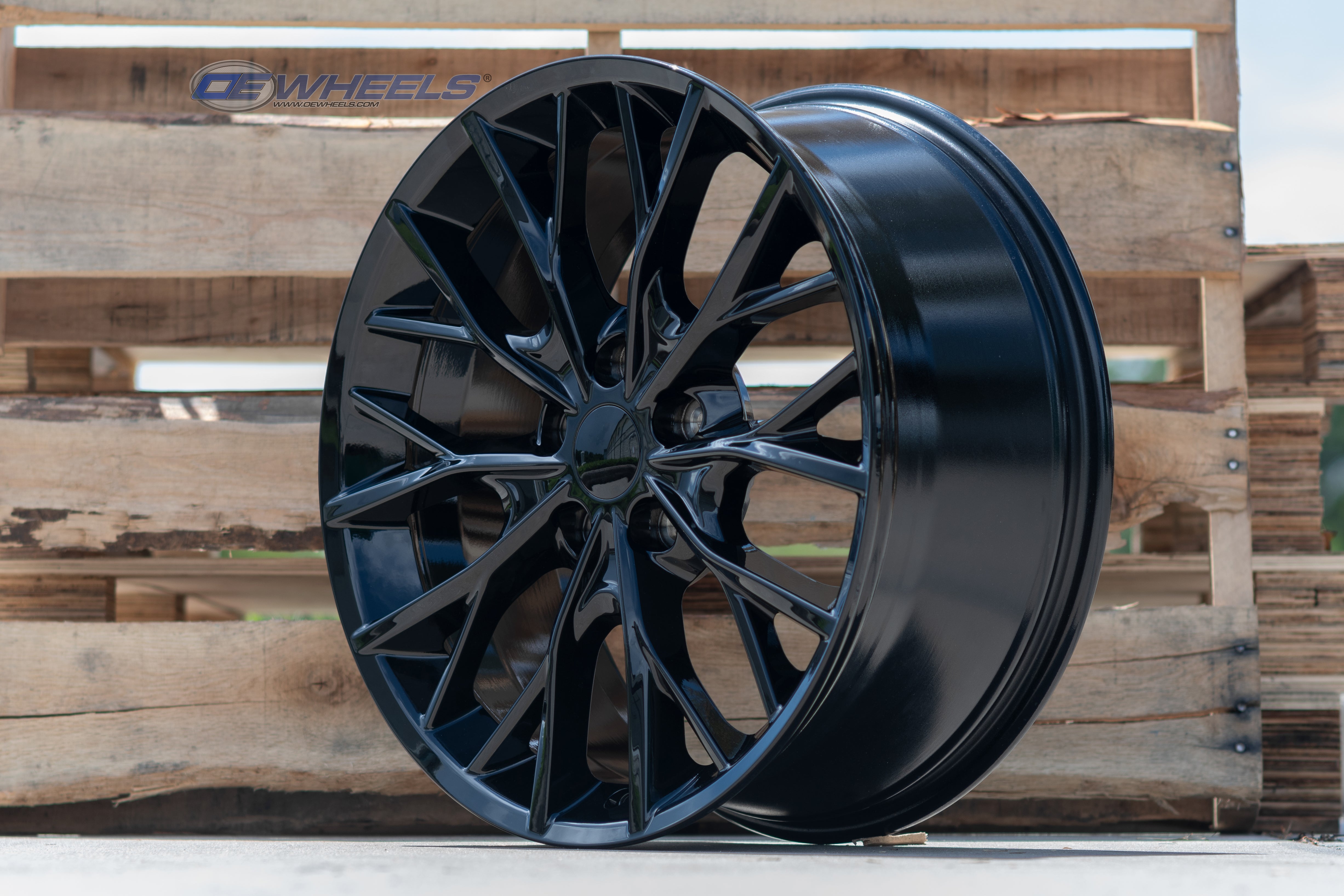 OE Wheels JP30-20085-5500-50B 20" Replica fits Jeep Grand Cherokee Gloss Black
