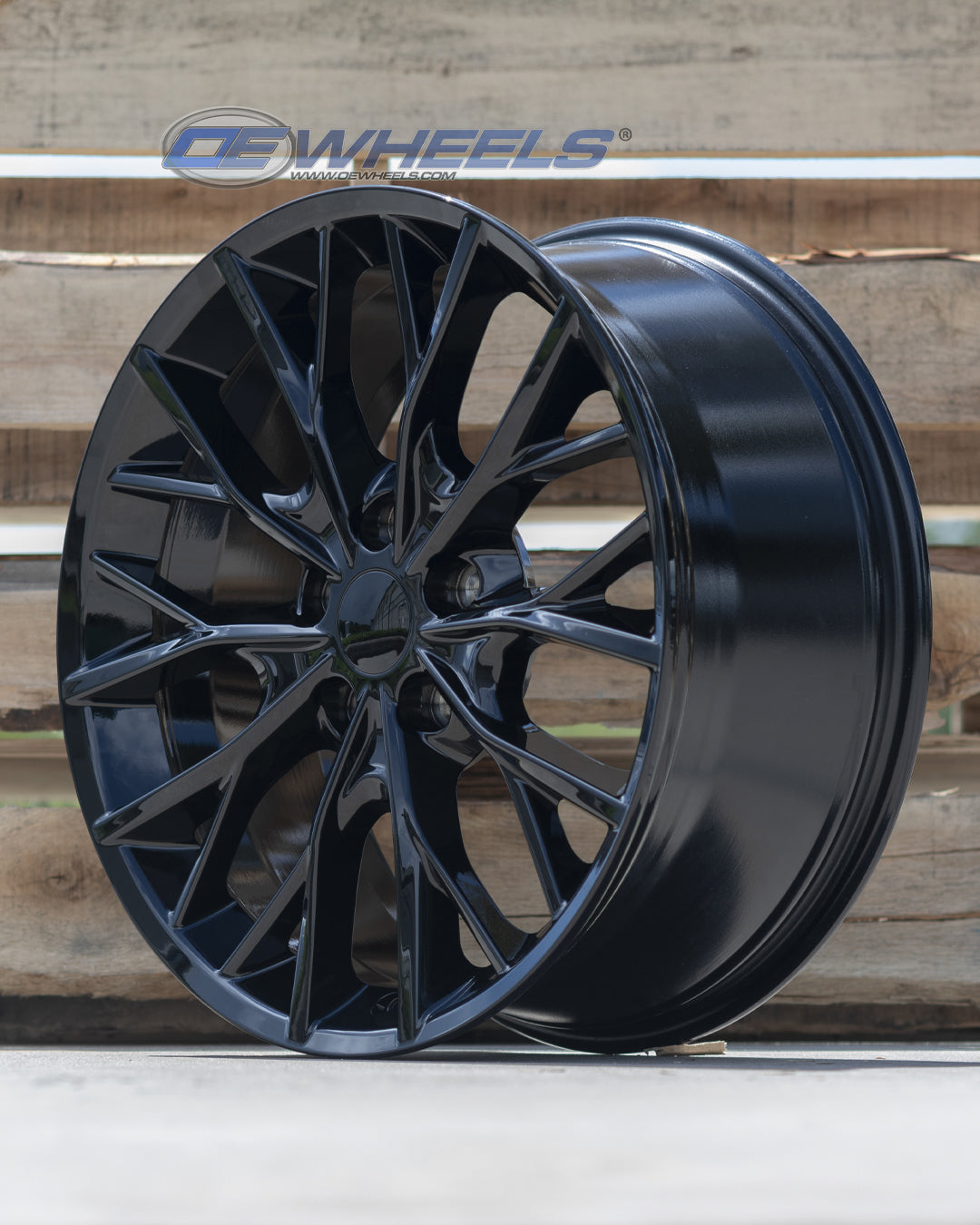 OE Wheels JP30-20085-5500-50B 20" Replica fits Jeep Grand Cherokee Gloss Black