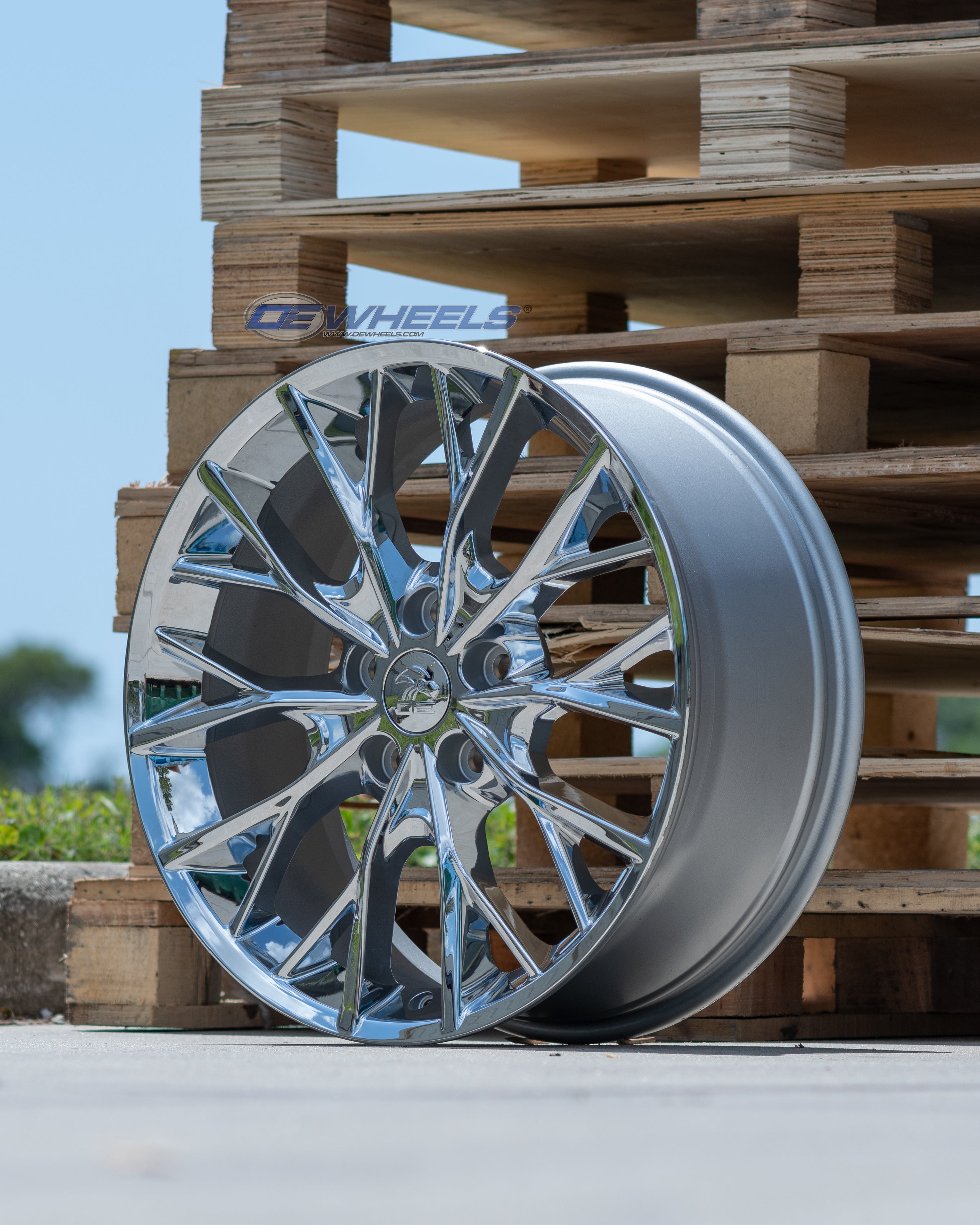 OE Wheels JP30-20085-5500-50C 20" Replica fits Jeep Grand Cherokee 20x8.5 Chrome