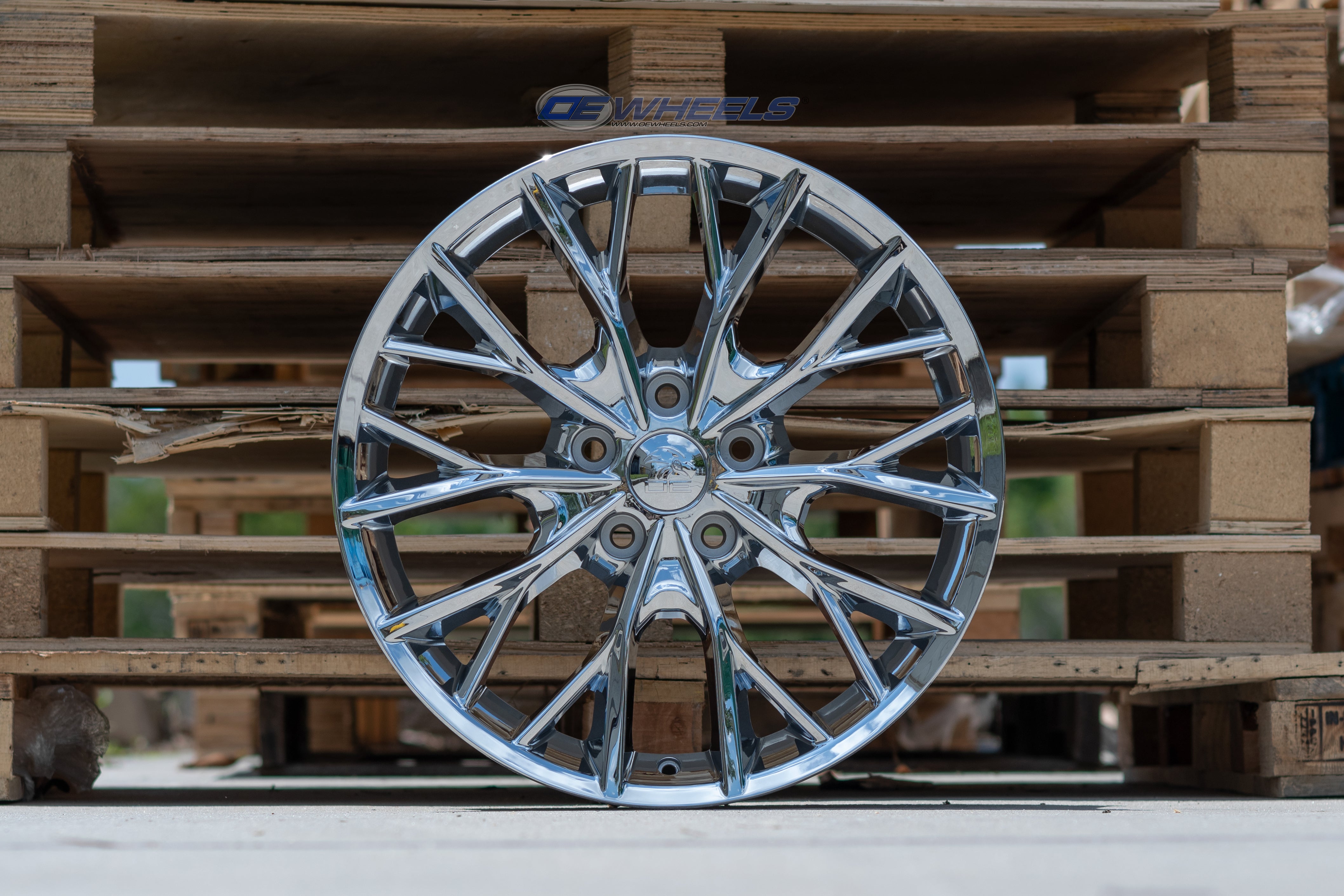 OE Wheels JP30-20085-5500-50C 20" Replica fits Jeep Grand Cherokee 20x8.5 Chrome