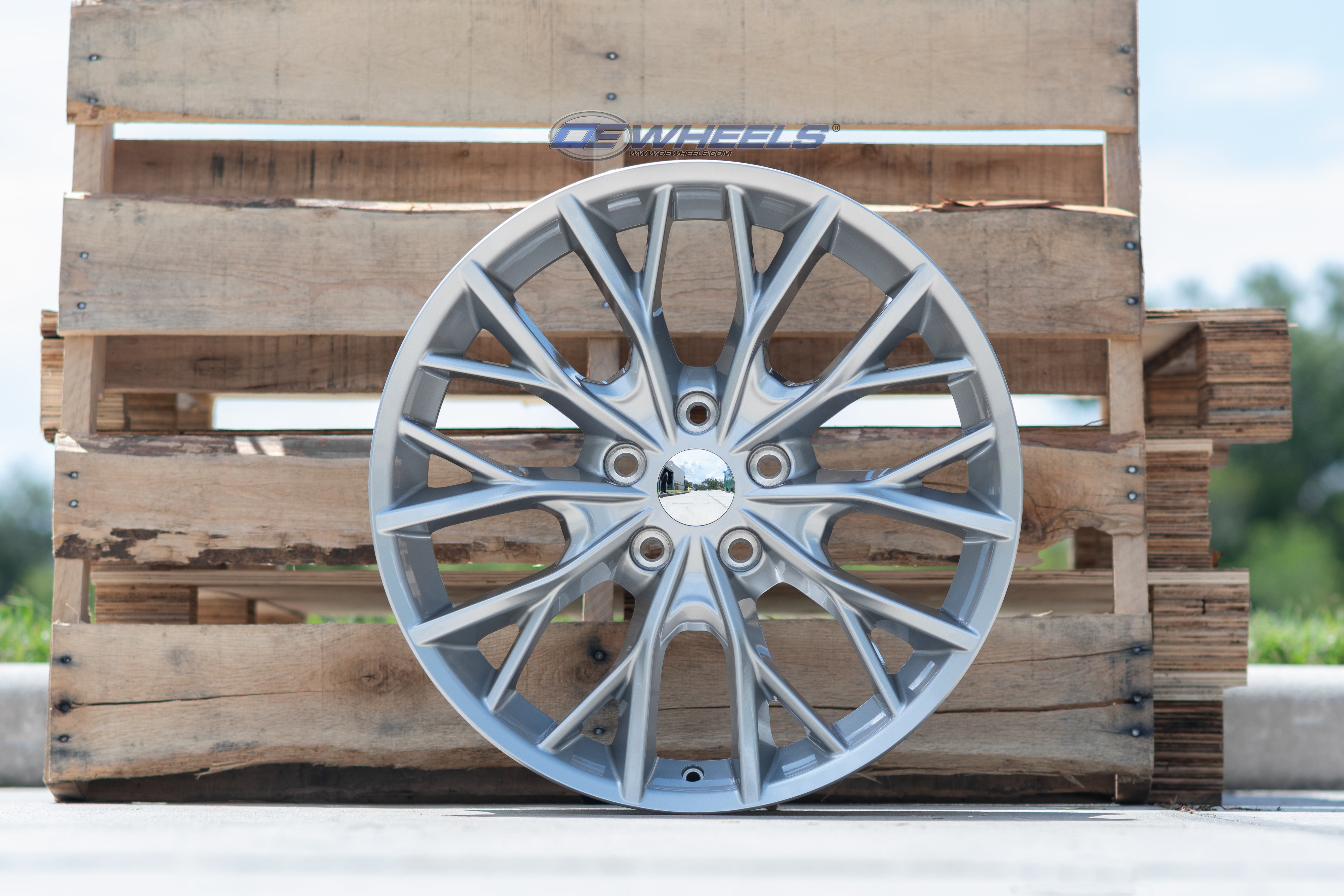 OE Wheels JP30-20085-5500-50P 20" Replica fits Jeep Grand Cherokee Polished