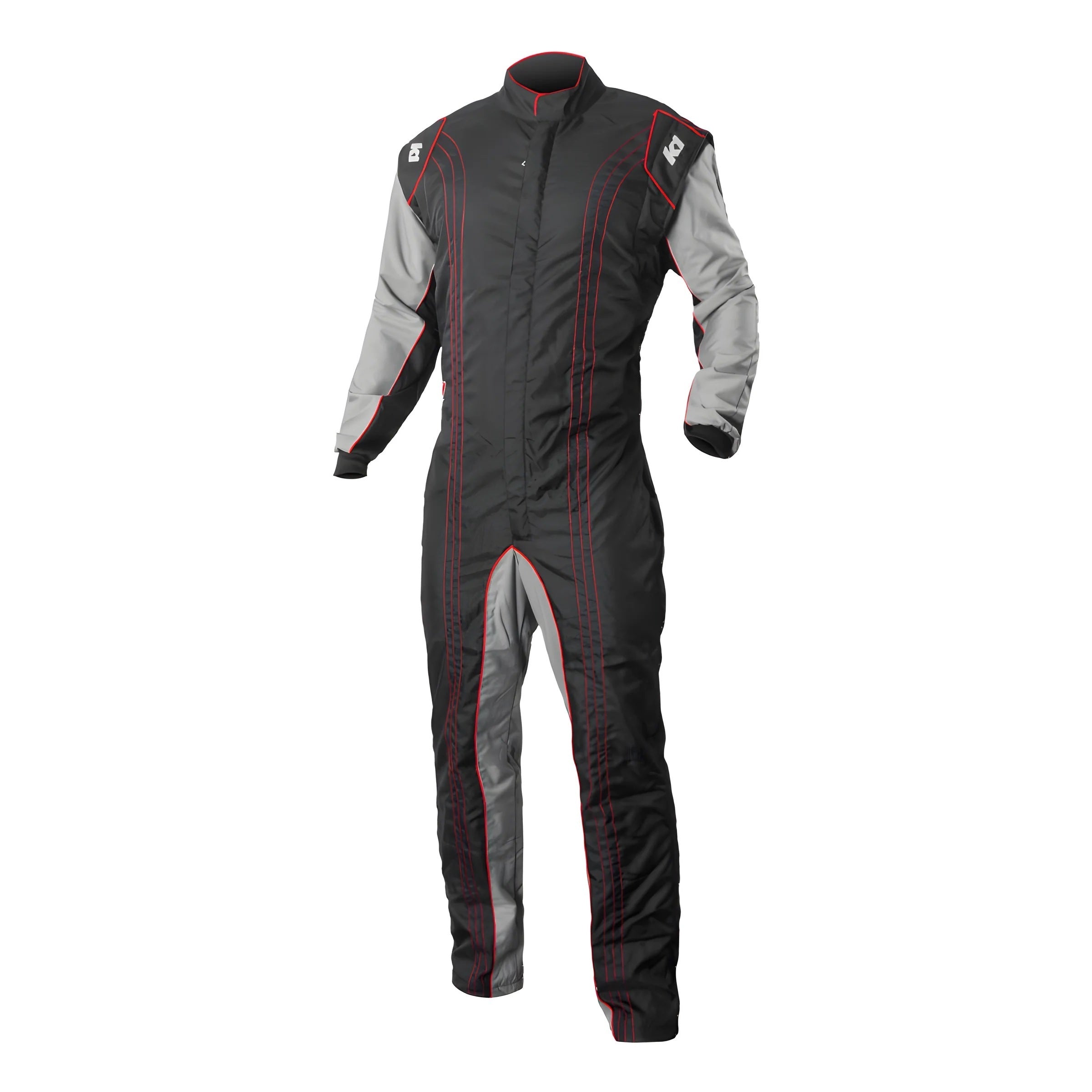 K1 RACEGEAR 10-GK2-R-LXL Suit Karting GK2 Adult Large/X-Large Black/Red
