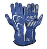 K1 RACEGEAR 23-TR1-B-XL Glove Track1 Blue X-Larg SFI 5