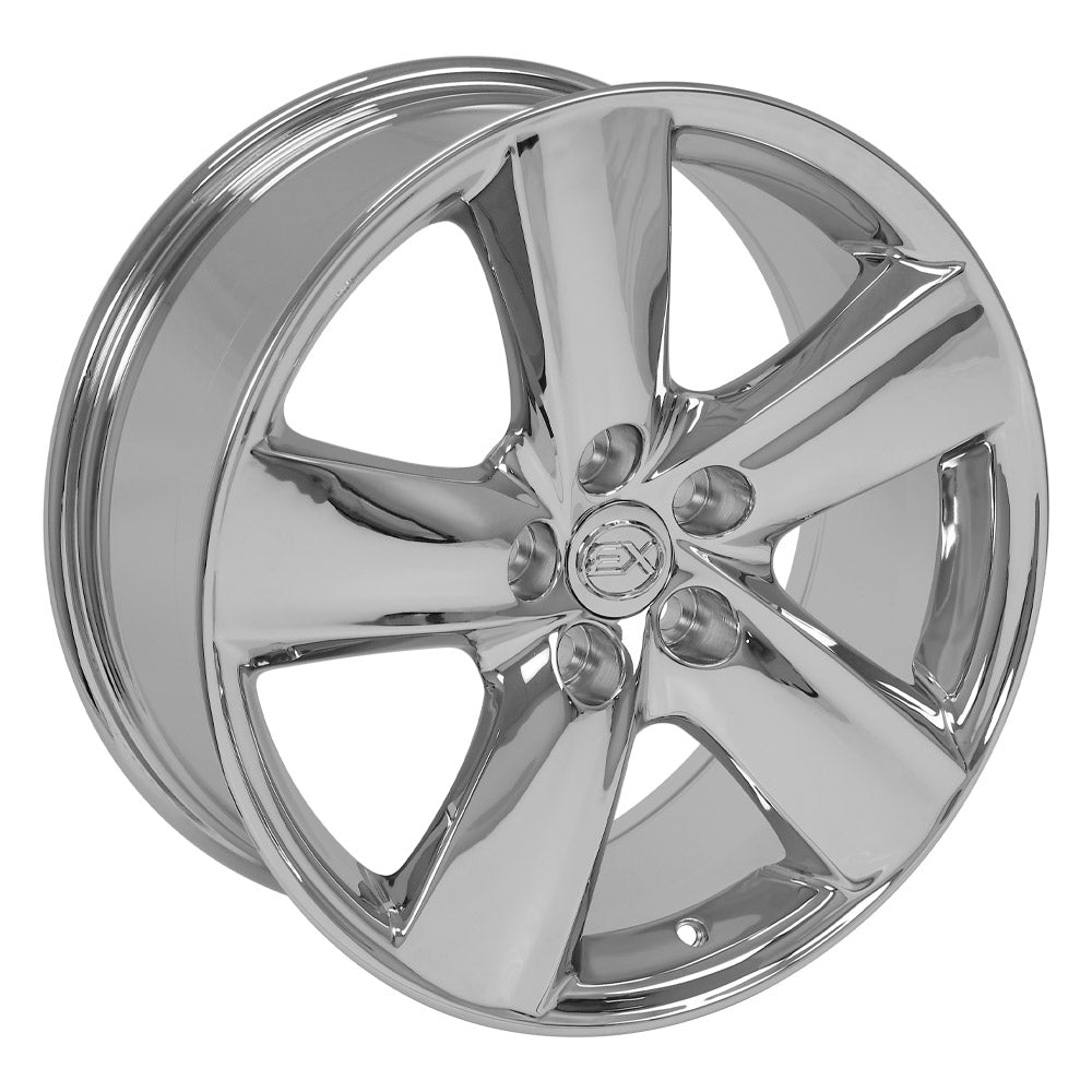 OE Wheels LX19-18080-5450-35C 18" Replica LX19 fits Lexus IS 18x8 Chrome