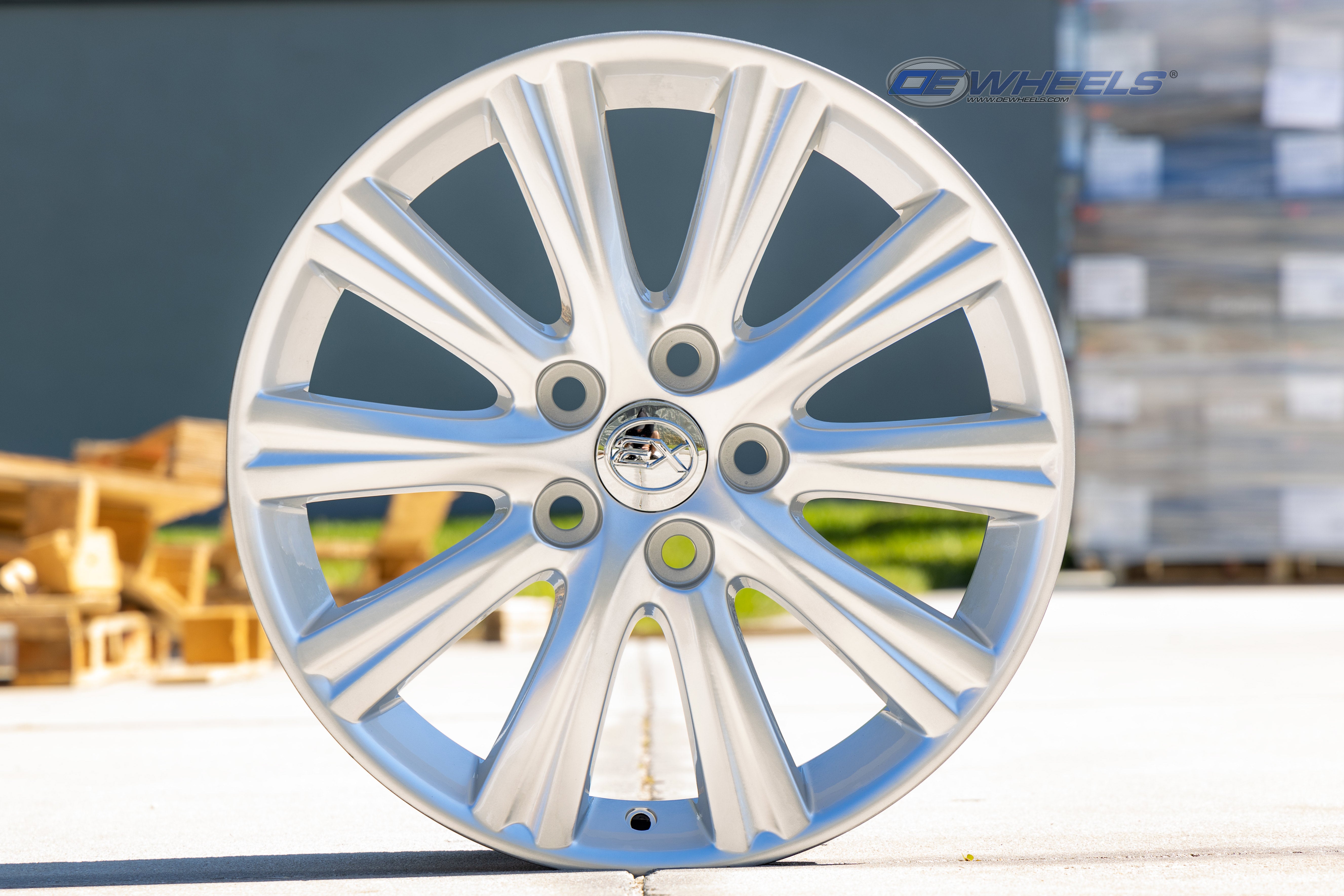 OE Wheels LX43-17070-5450-45HS 17" Replica Fits Lexus ES350 Rim 17x7 Hyper Wheel