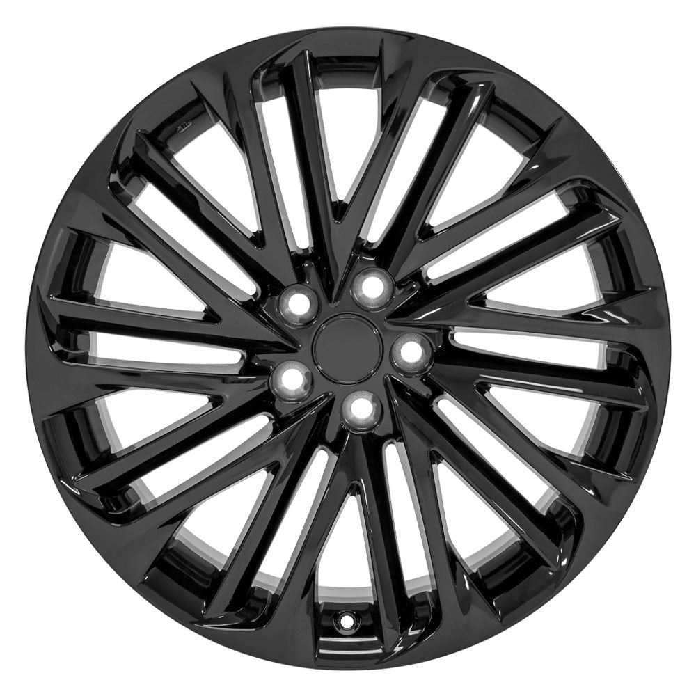 OE Wheels LX58-20080-5450-30B 20" Replica LX58 fits Lexus 20x8 Black