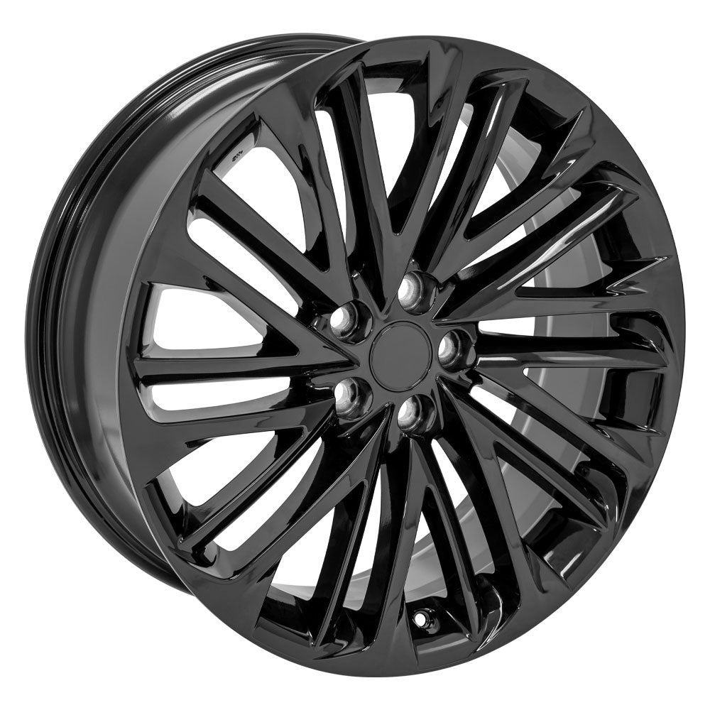 OE Wheels LX58-20080-5450-30B 20" Replica LX58 fits Lexus 20x8 Black