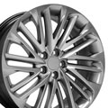 OE Wheels LX58-20080-5450-30HS 20" Replica LX58 fits Lexus 20x8 Hyper Silver