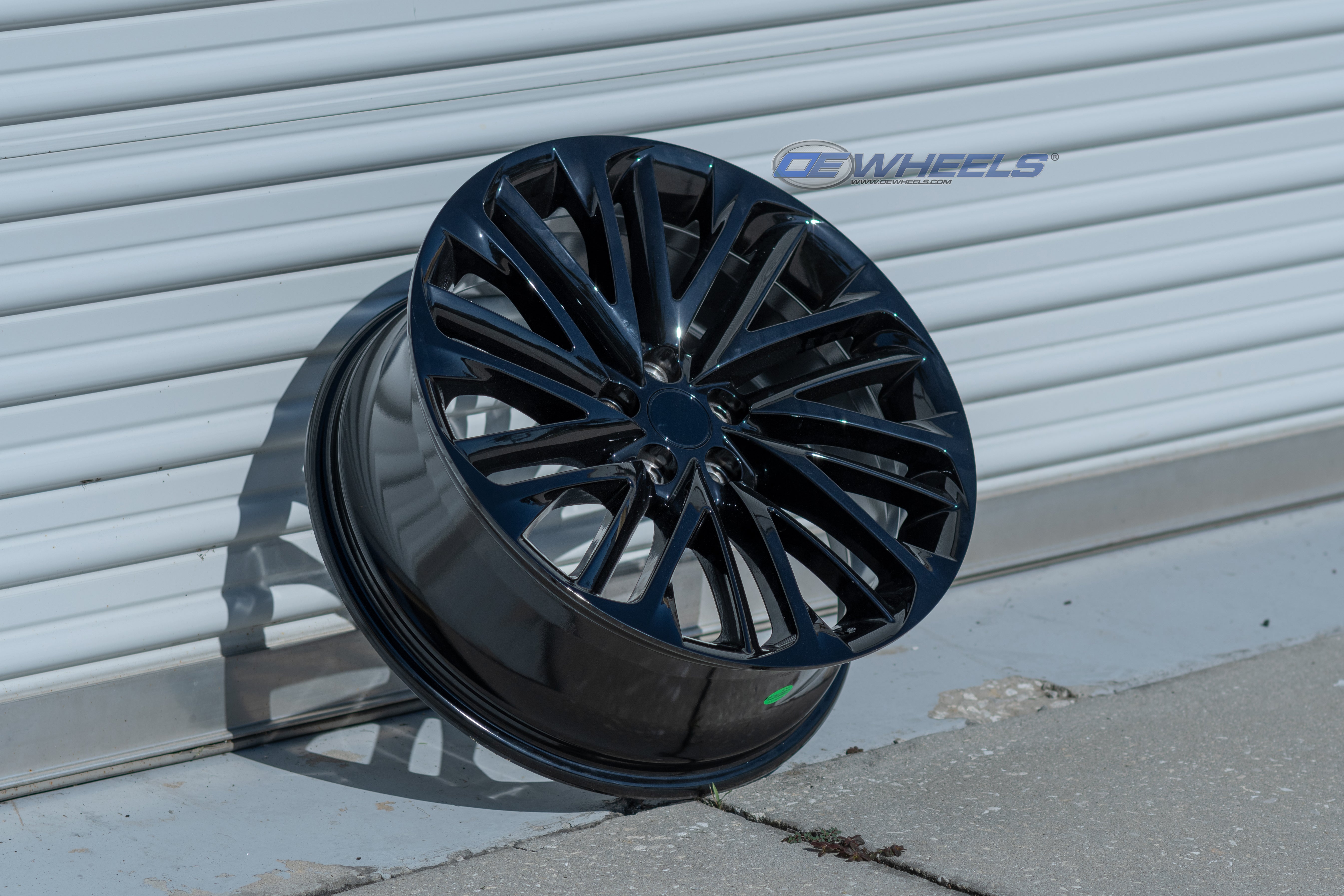 OE Wheels LX58-20080-5450-30B 20" Replica LX58 fits Lexus 20x8 Black