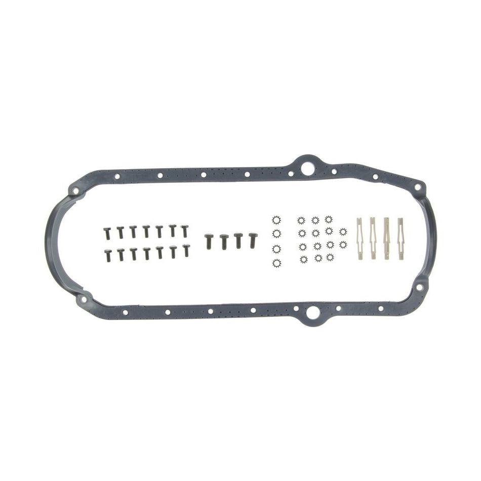 MAHLE CLEVITE OS32457 Oil Pan Gasket Set - fits SBC 75-79 w/Thick Frt Seal