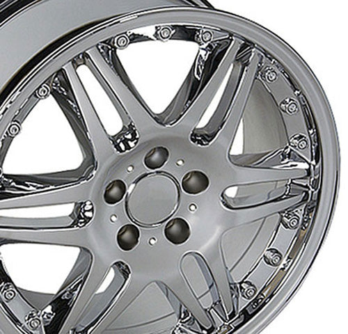 OE Wheels MB09-18085-5112-35C 18" Replica fits Mercedes Benz C Class Chrome