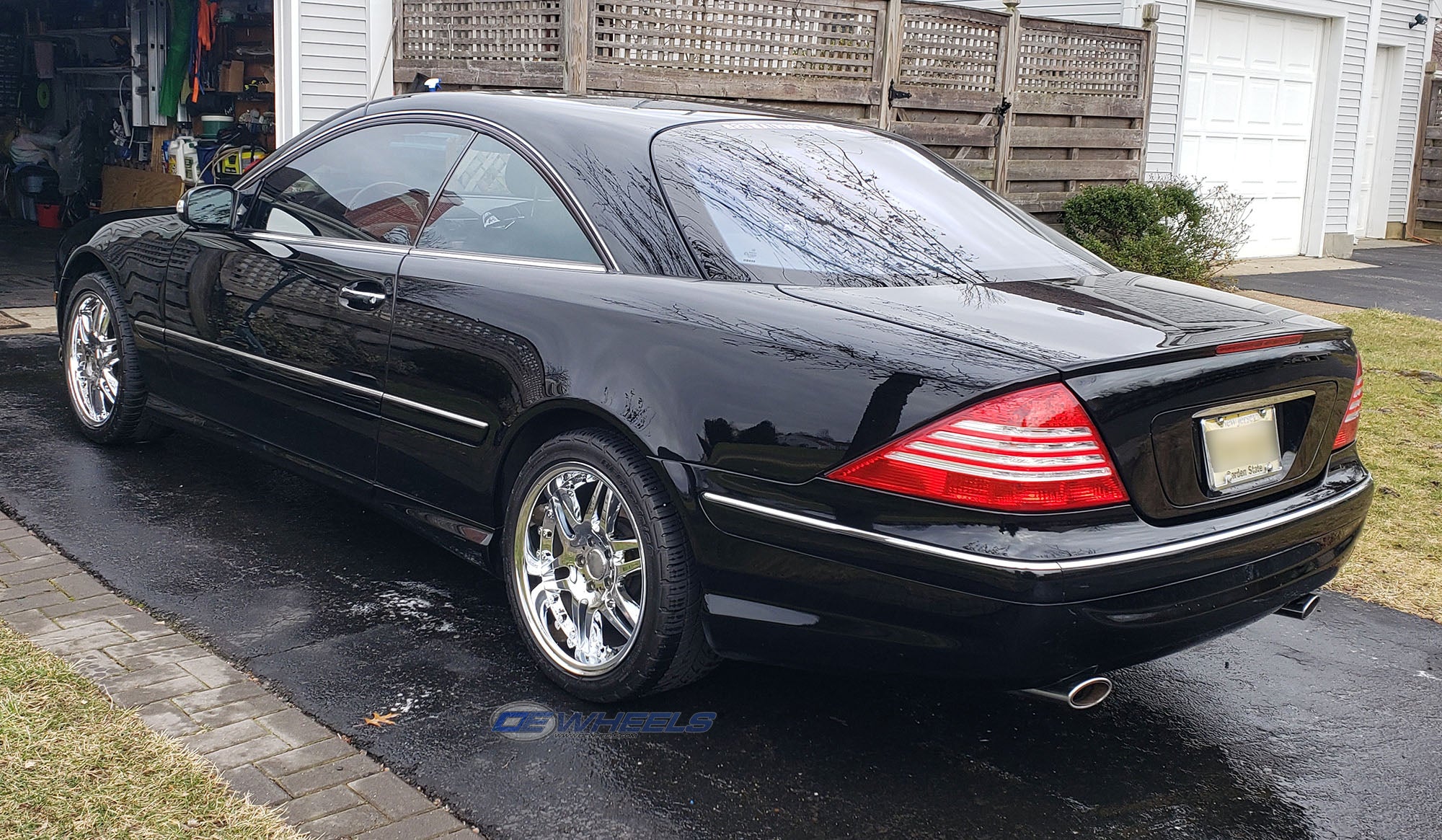 OE Wheels MB09-18085-5112-35C 18" Replica fits Mercedes Benz C Class Chrome