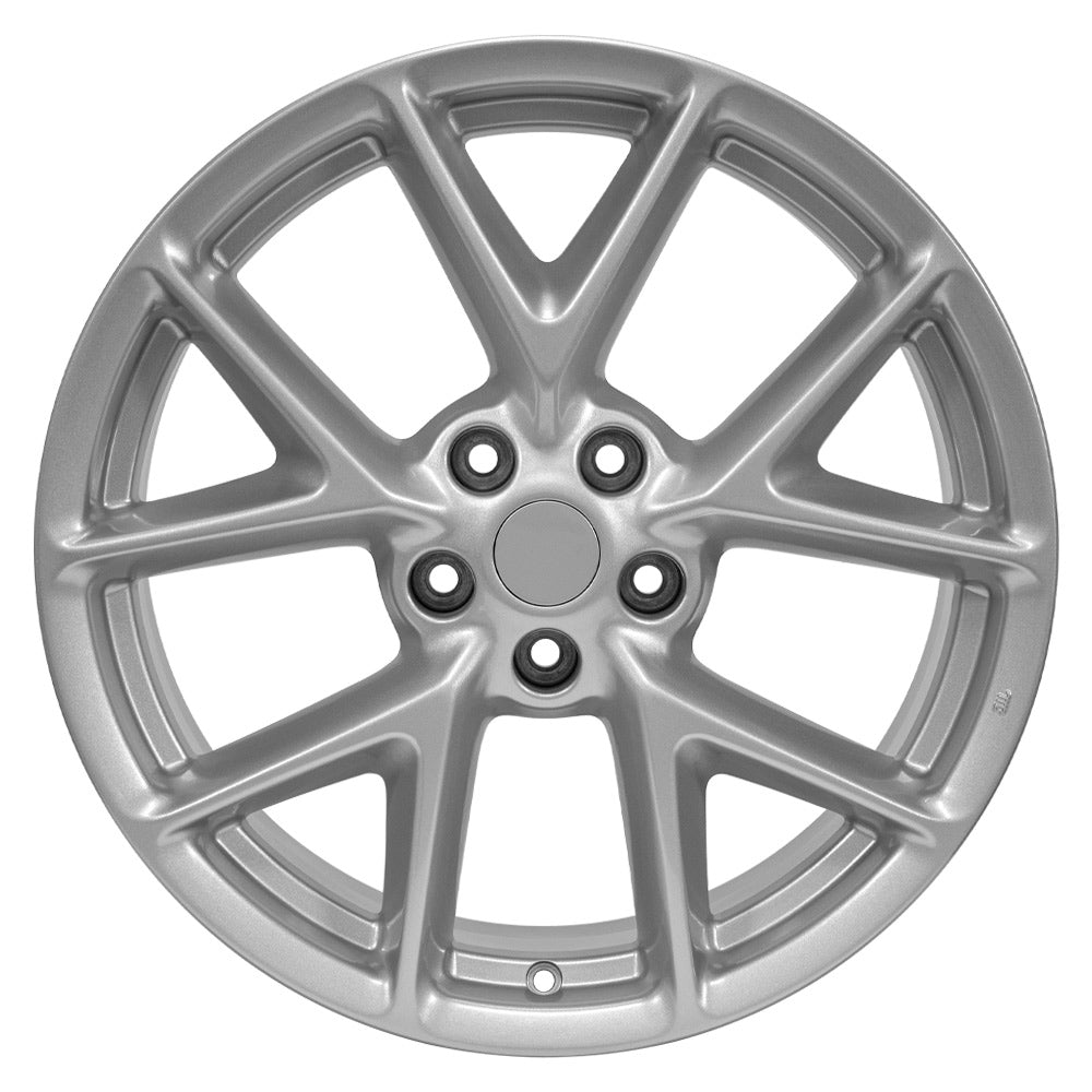 OE Wheels NS20-19080-5450-50S 19" Replica Fits Nissan Maxima Rim Silver Wheel