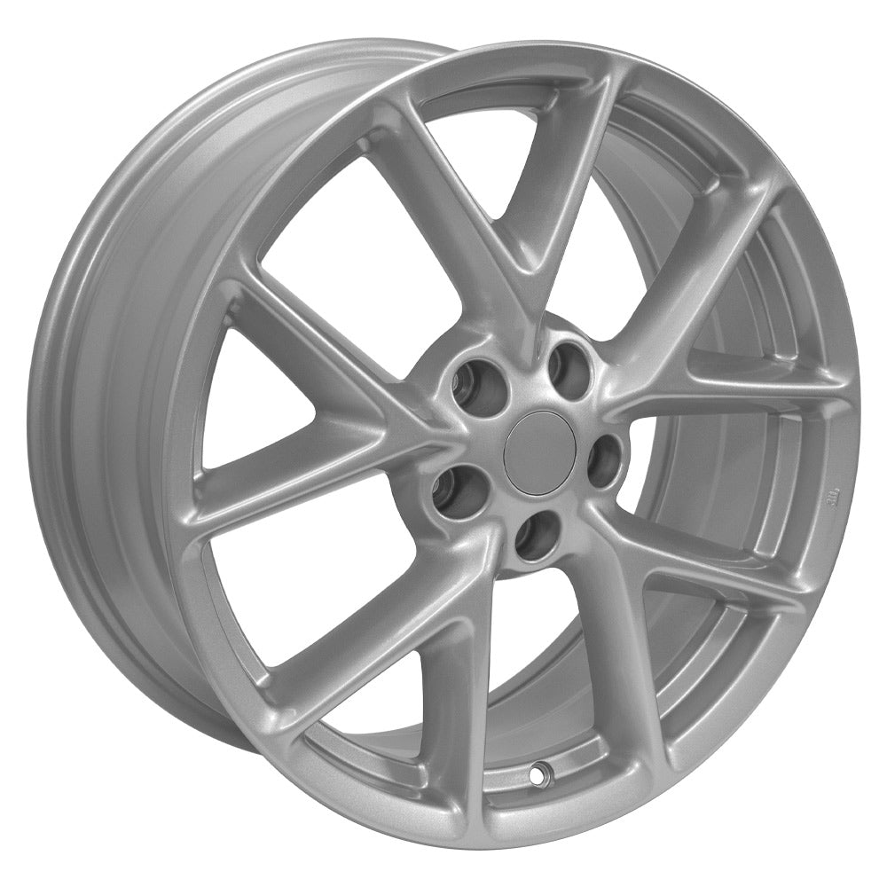 OE Wheels NS20-19080-5450-50S 19" Replica Fits Nissan Maxima Rim Silver Wheel