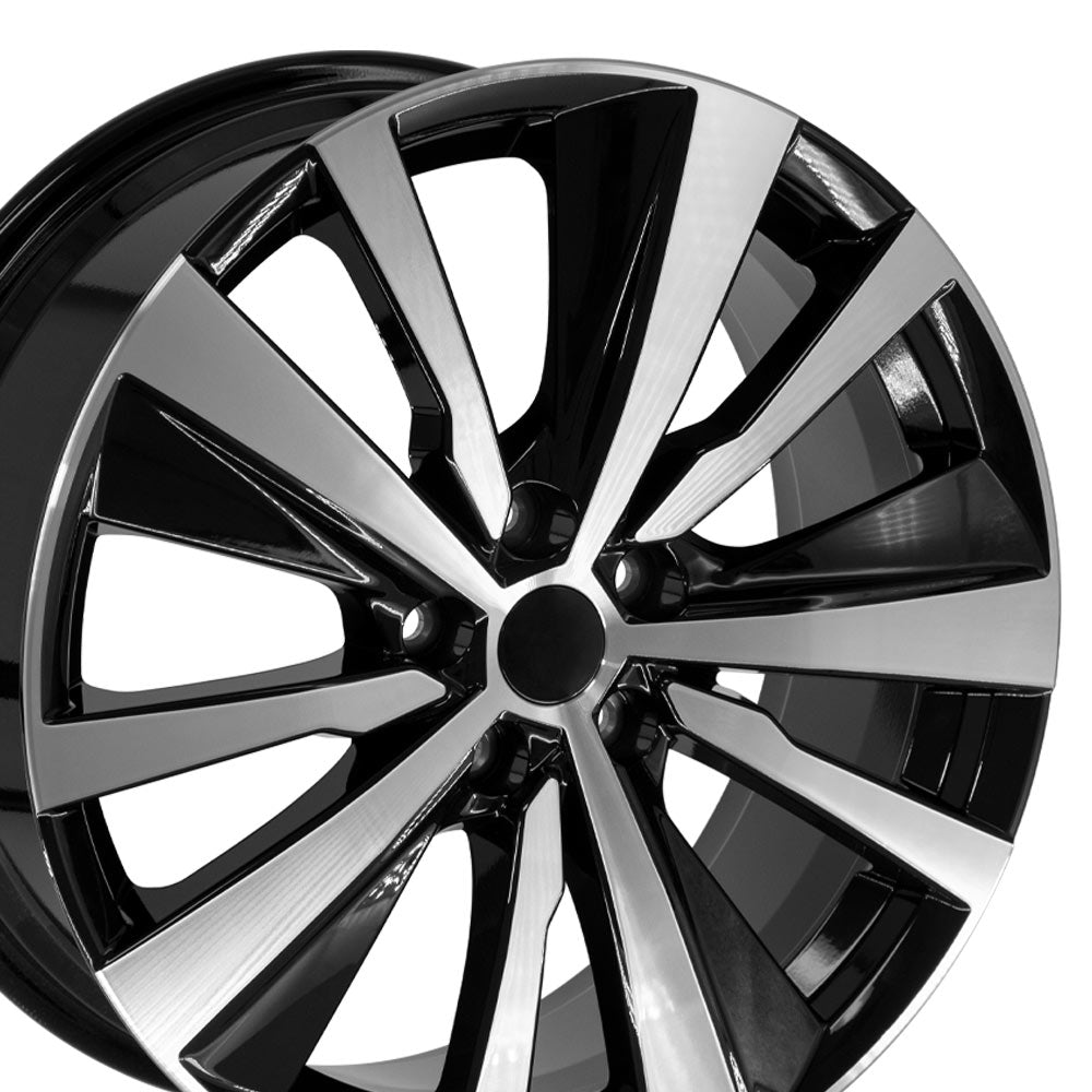 OE Wheels NS29-19080-5450-55MB 19" Replica fits Nissan Altima Black Machined