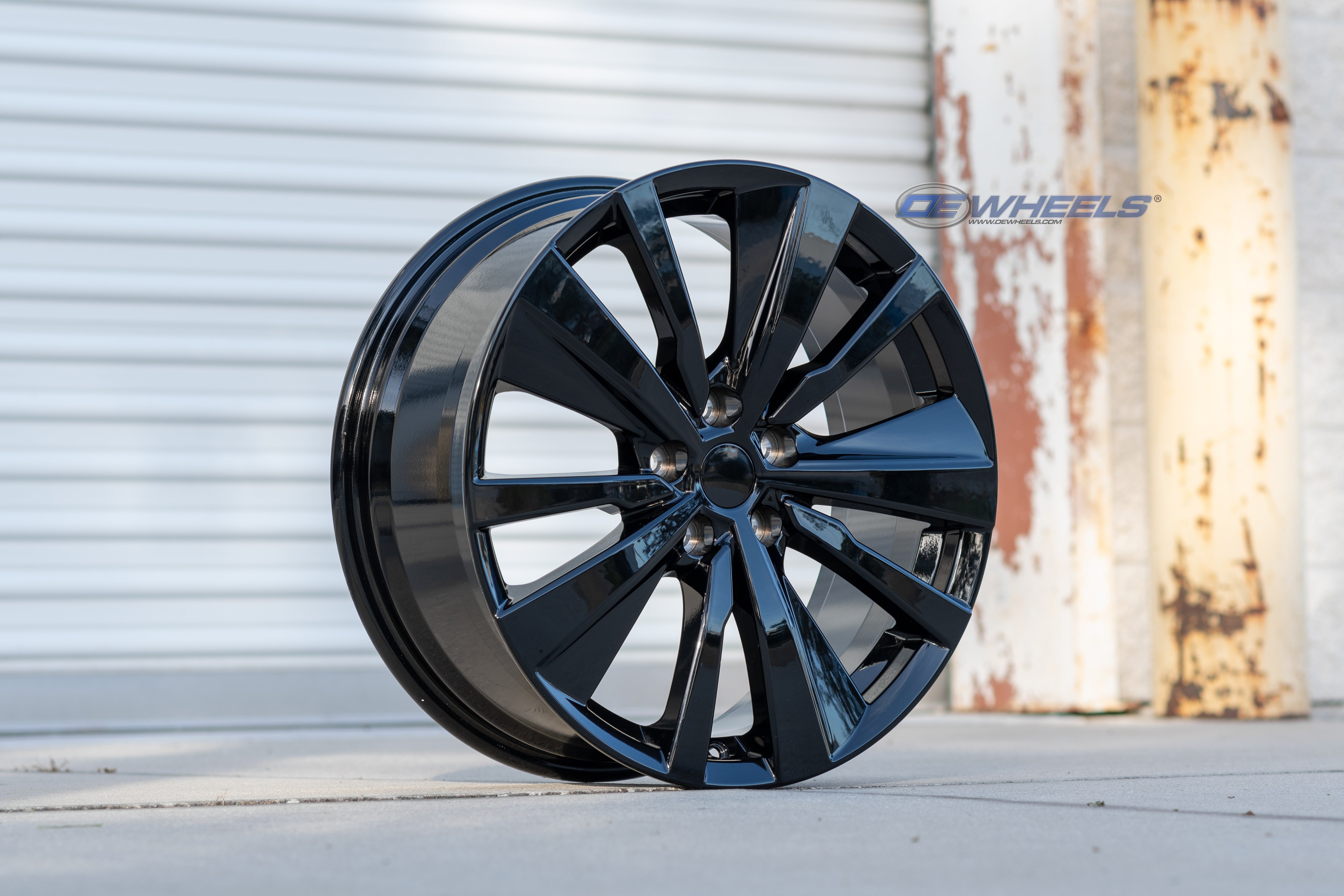 OE Wheels NS29-19080-5450-55B 19" Replica NS29 fits Nissan Altima 19x8 Black