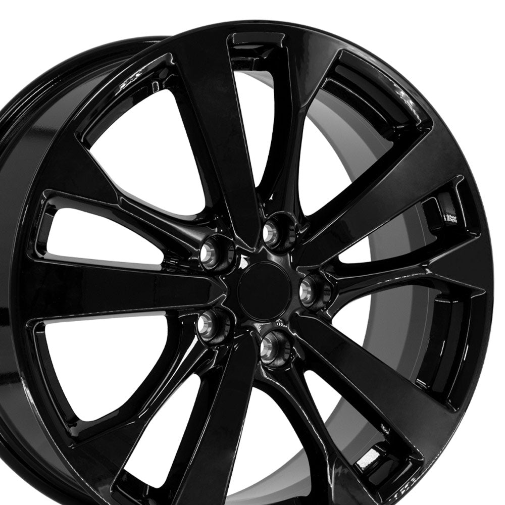 OE Wheels NS30-18075-5450-55B 18" Replica fits Nissan Altima 18x7.5 Gloss Black