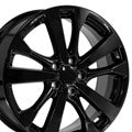 OE Wheels NS30-18075-5450-55B 18" Replica fits Nissan Altima 18x7.5 Gloss Black
