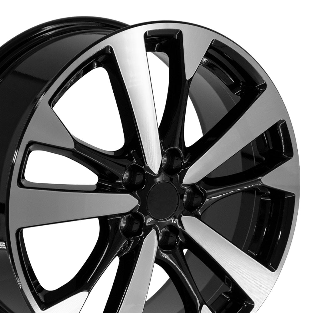OE Wheels NS30-18075-5450-55MB 18" Replica fits Nissan Altima 18x7.5 Gloss Black