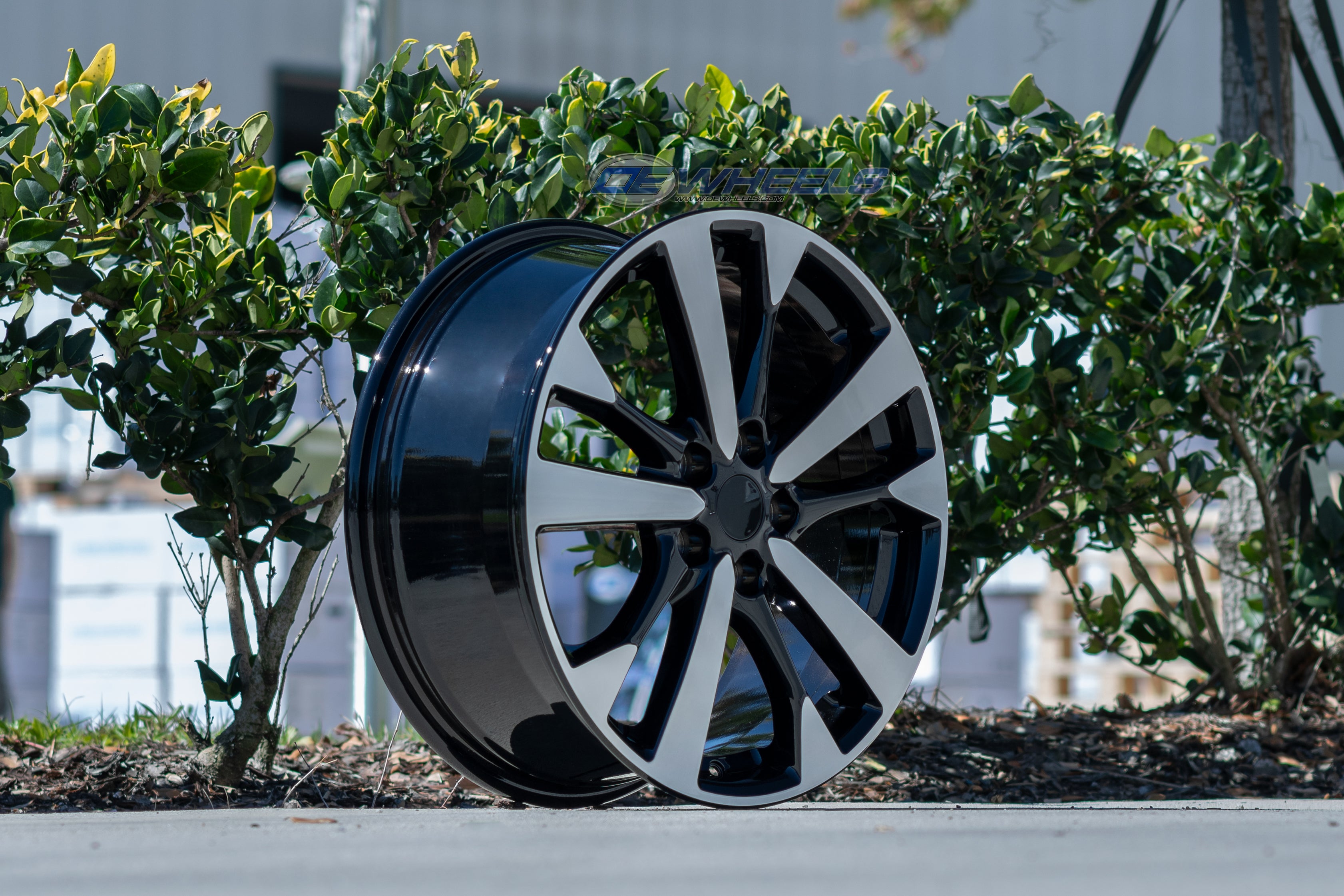 OE Wheels NS30-18075-5450-55MB 18" Replica fits Nissan Altima 18x7.5 Gloss Black