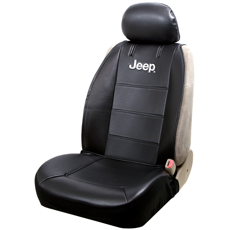 PLASTICOLOR 008585R01 fits DODGE LOGO VINYL SIDELESS SEAT CVR