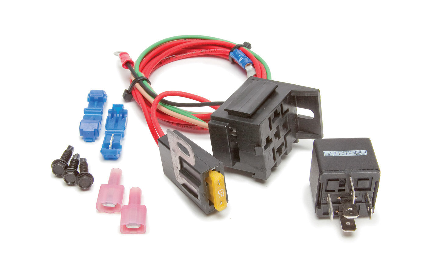 PAINLESS WIRING 30802 High Beam Headlight Rel- ay Kit 88-Up fits GM&fits Suburban