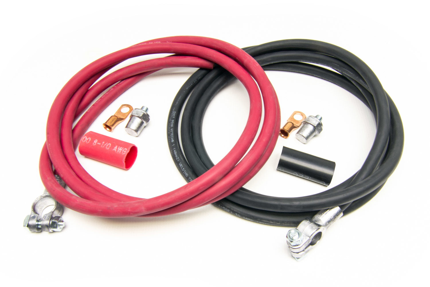 PAINLESS WIRING 40107 Battery Cable Kit (8ft. Red & 8ft. Black Cables)