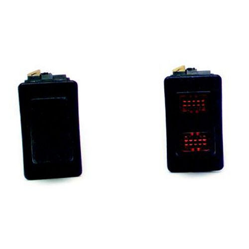 PAINLESS WIRING 80400 Black Rocker Switch w/o Lights