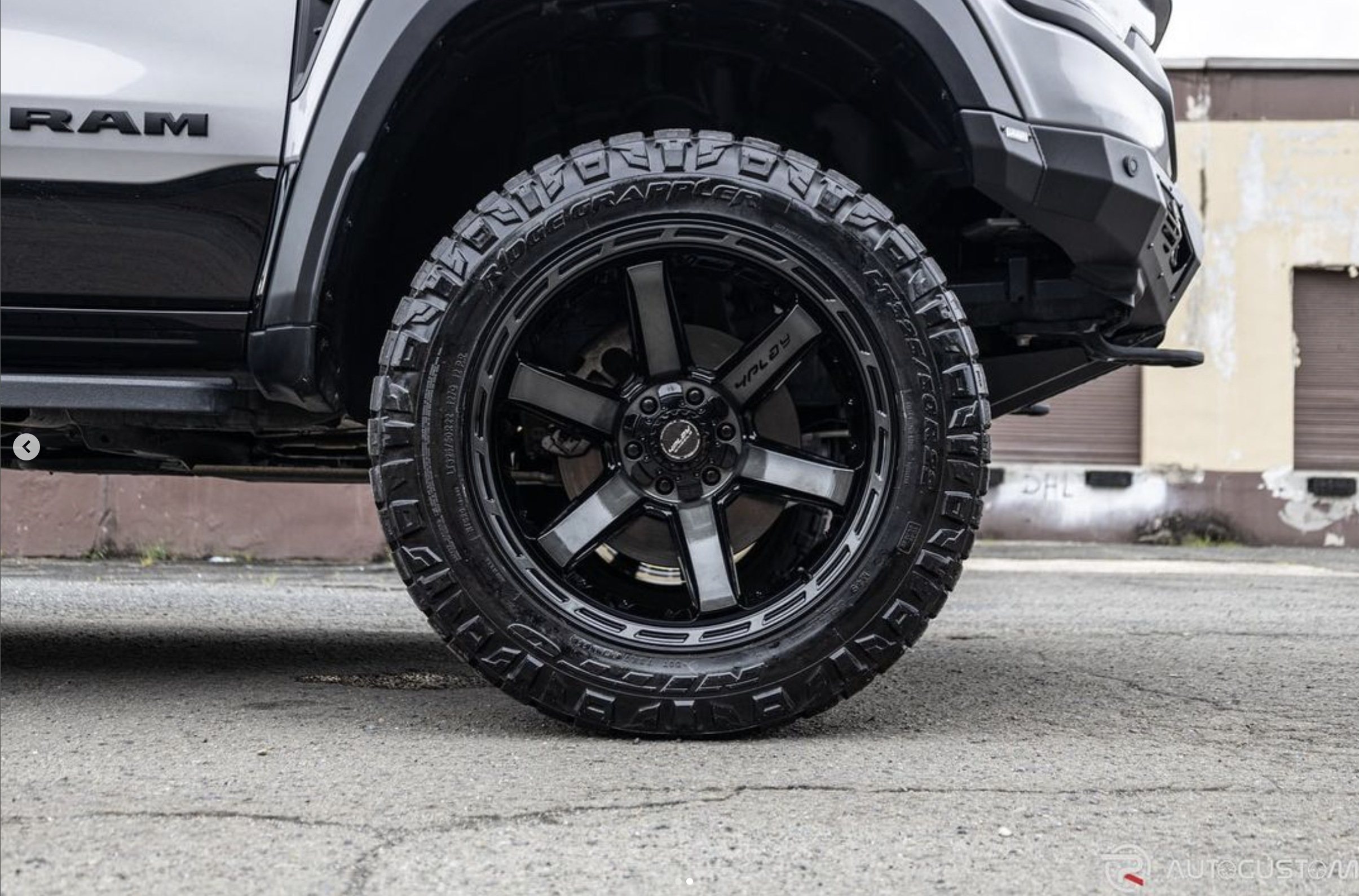 4PLAY 4P63-22120-6D55-44BBT Gen3 22x12 6x135mm & 6x5.5" -44et in Brushed Black