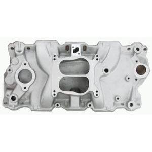 RACING POWER R1101 Aluminum Dual Plane Inta ke Manifold (Satin)