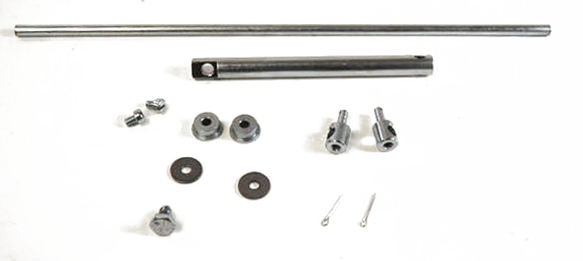 RACING POWER R1408 Dual Carb Linkage With Hardware Zinc