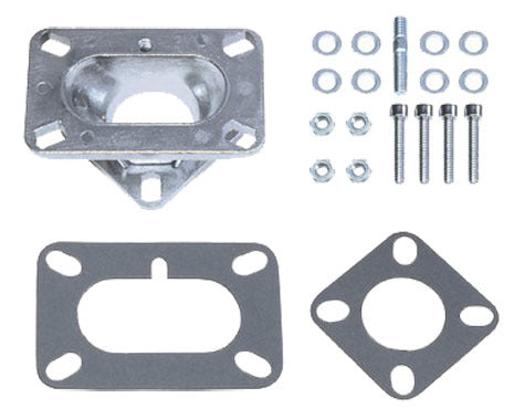 RACING POWER R2025 2 Barrel Carb To 1 Barre l Manifold Adapter