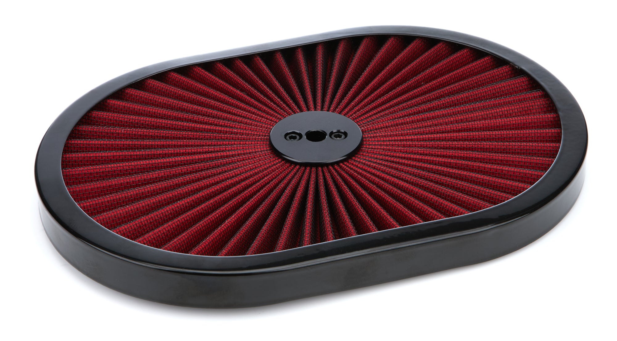 RACING POWER R2214T 12in Super Flow Air Cleaner Red Mesh