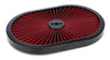 RACING POWER R2214T 12in Super Flow Air Cleaner Red Mesh