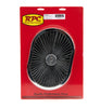 RACING POWER R2216T 12in Super Flow Oval Air Cleaner Black Mesh