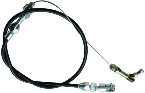 RACING POWER R2334 24In Black Throttle Cab le Braided Stainless