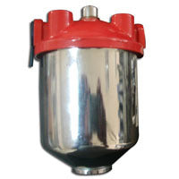 RACING POWER R4295 Large Red Top Single P ort Fuel Filter