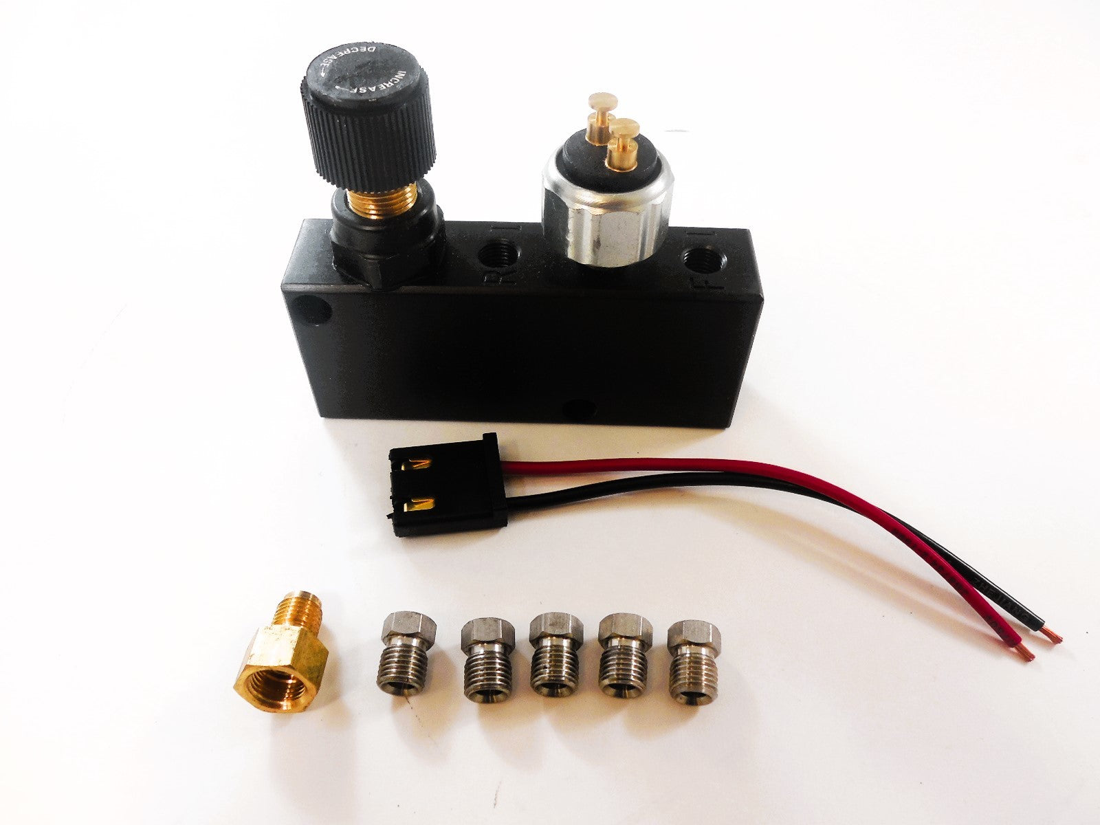 RACING POWER R4515X Brake Proportioning Valve Adjustable Black