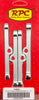 RACING POWER R4993 Chrome V/C Hold Down 4 3/4in Long 4pk