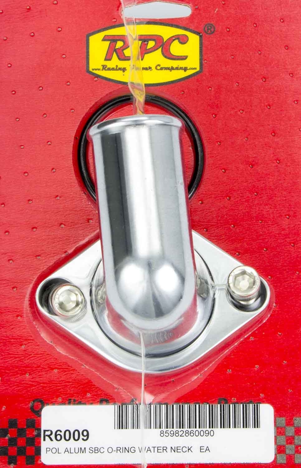 RACING POWER R6009 66-75 fits Chevy V8 Alum 90 Deg Water Neck Polished