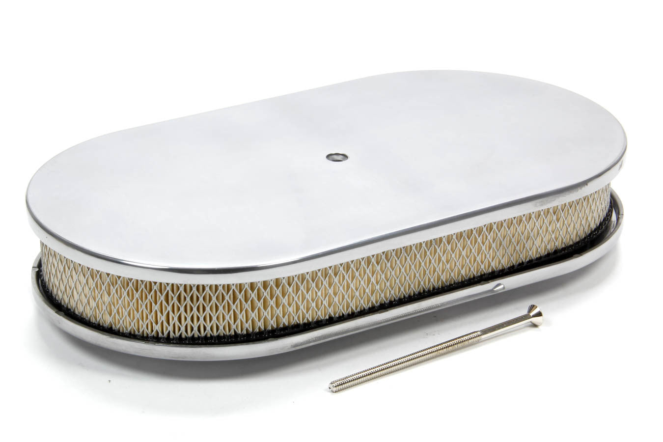 RACING POWER R6021-1 Air Cleaner Oval Polish ed