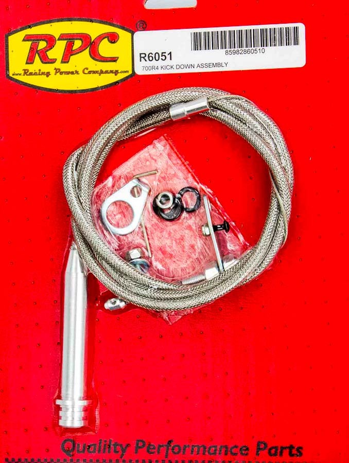 RACING POWER R6051 700R4 Stainless Kick Down Assembly
