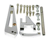 RACING POWER R6411 Chrome Alum BBC Alterna tor Bracket SWP