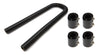 RACING POWER R7310BK Black 48in Stainless Radiator Hose Kit