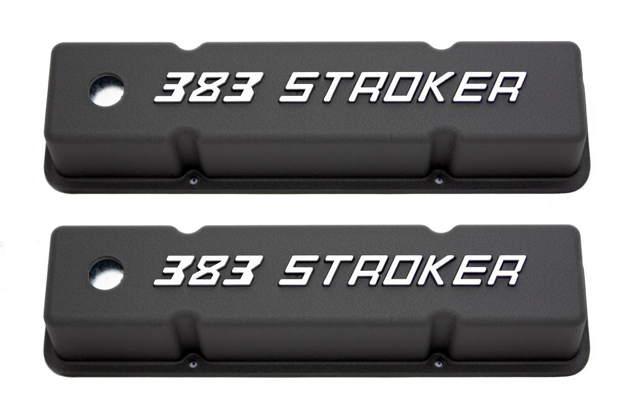 RACING POWER R7617 Small Block fits Chevy Tall Valve Covers 383 Stroker