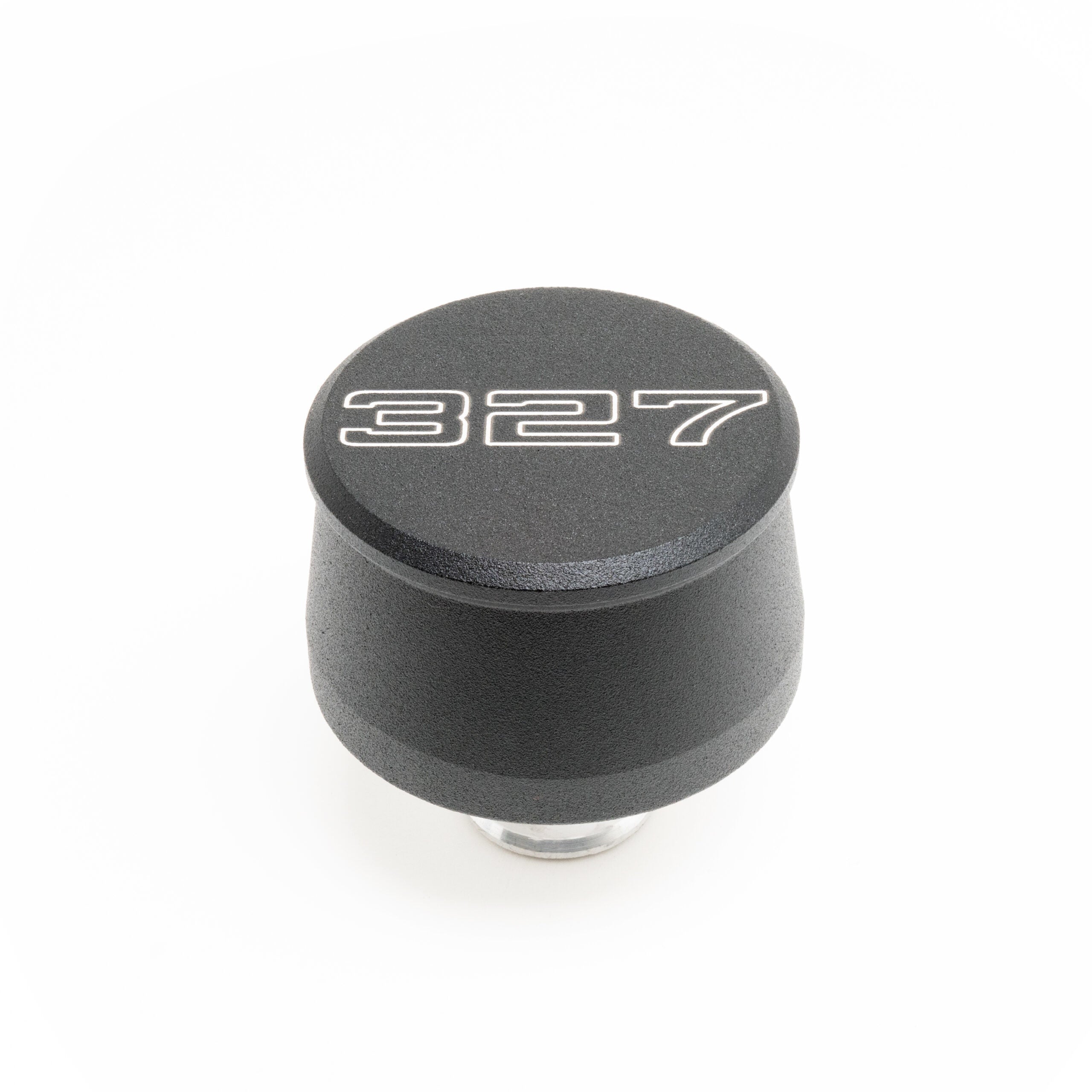 RACING POWER R8207 Valve Cover Breather 327 Logo Black Each